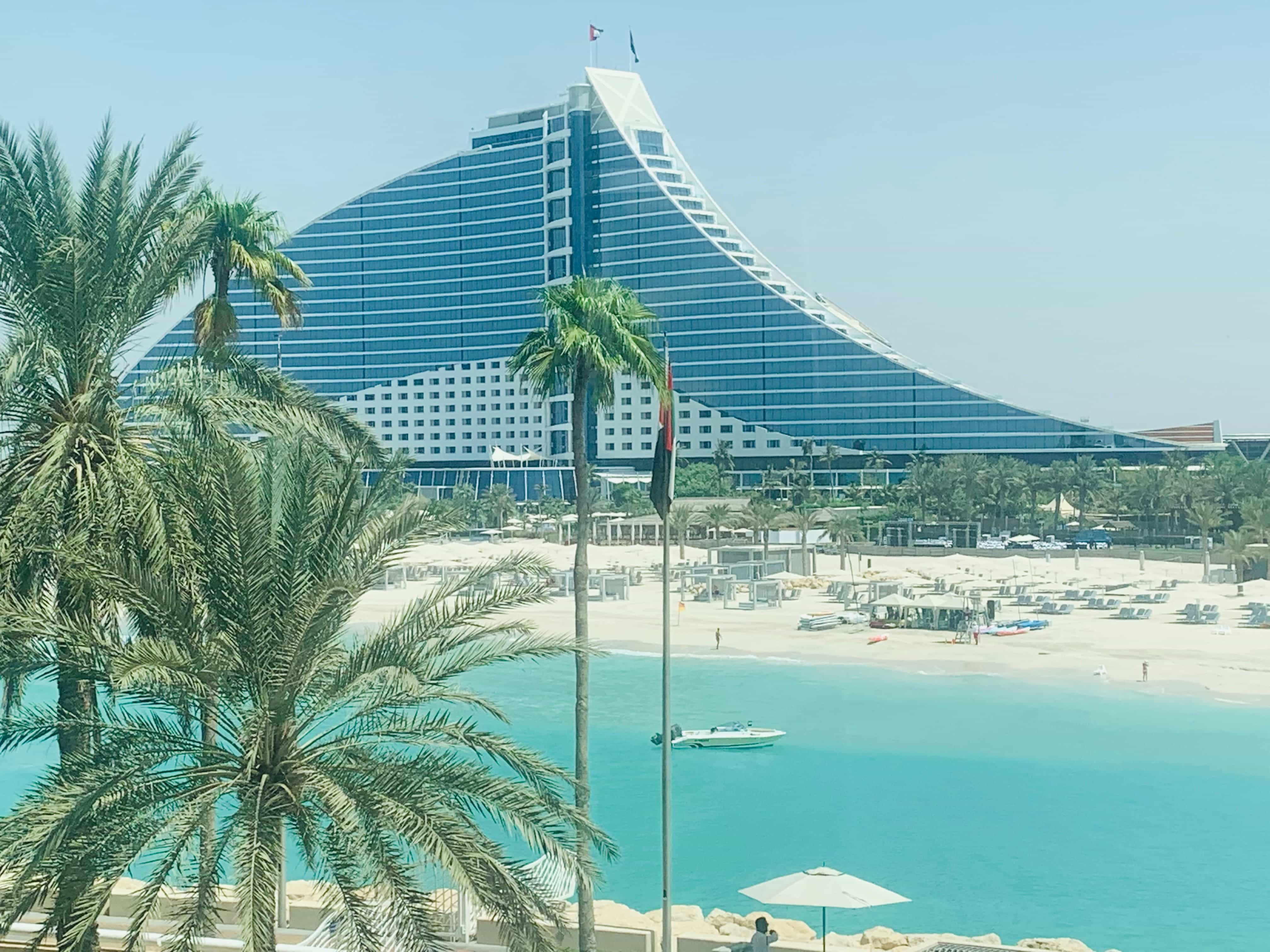 منظر حي JBR في دبي