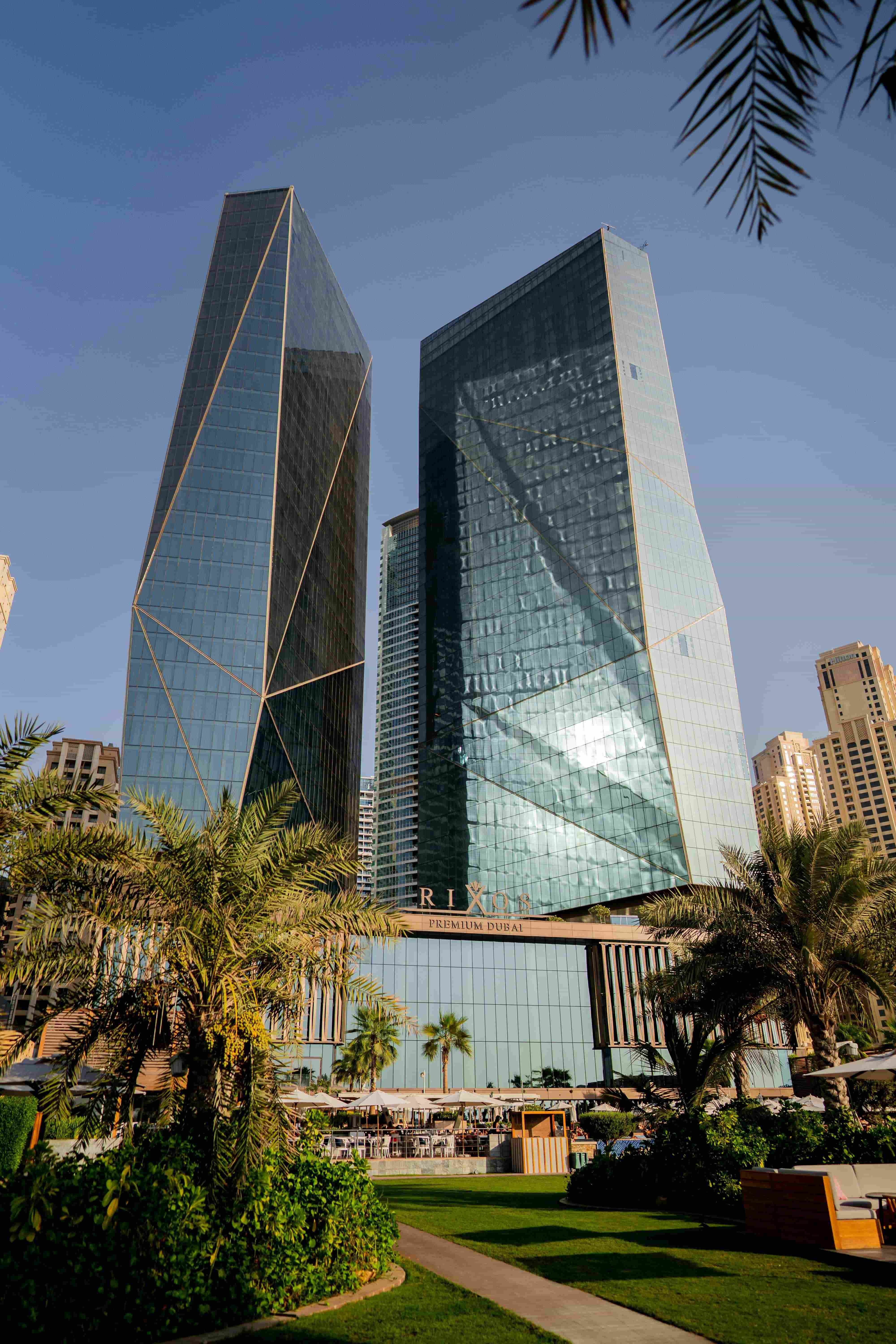 Skyline de Dubai illustrant le marché immobilier de luxe