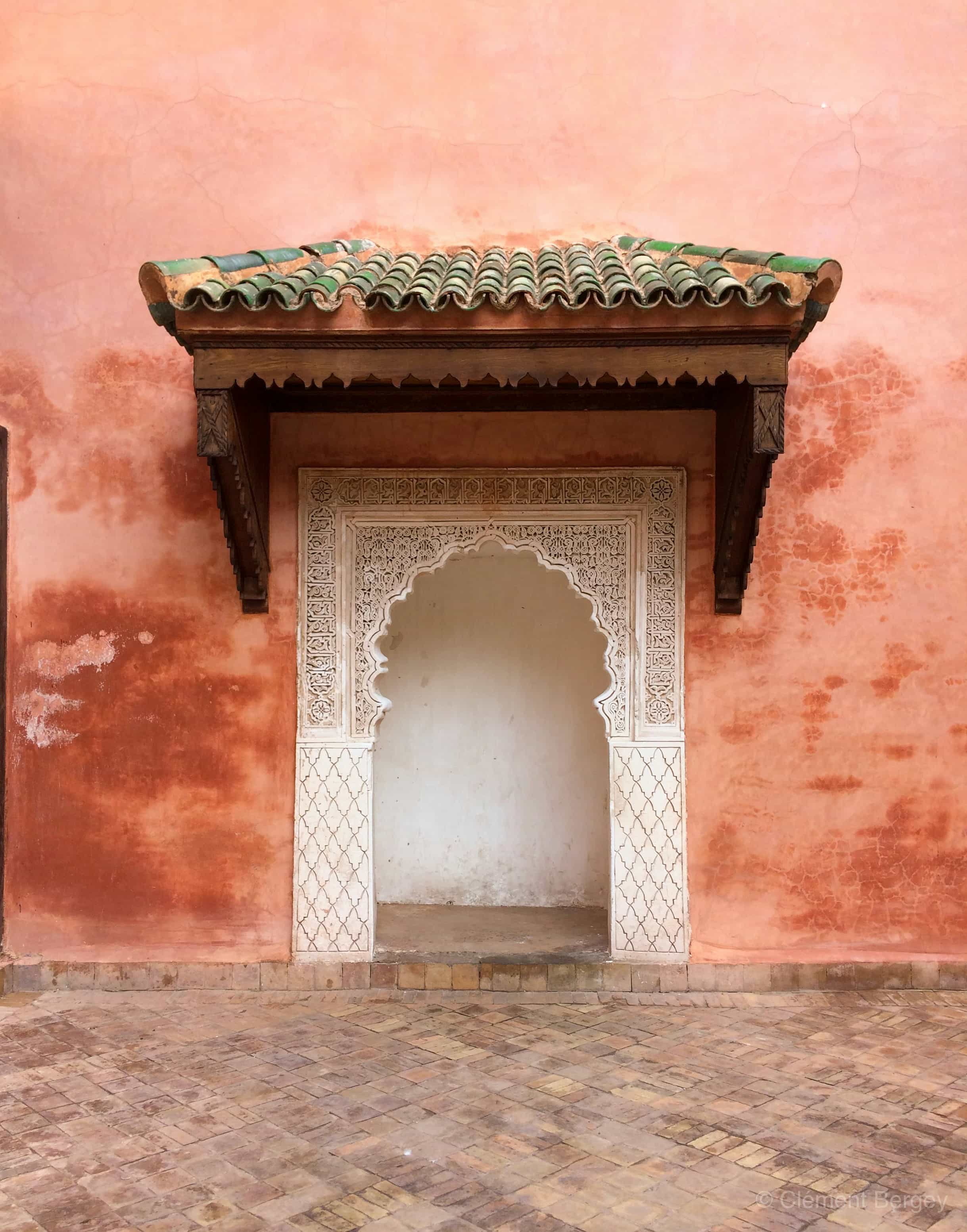 Vue du quartier Kasbah à Marrakech