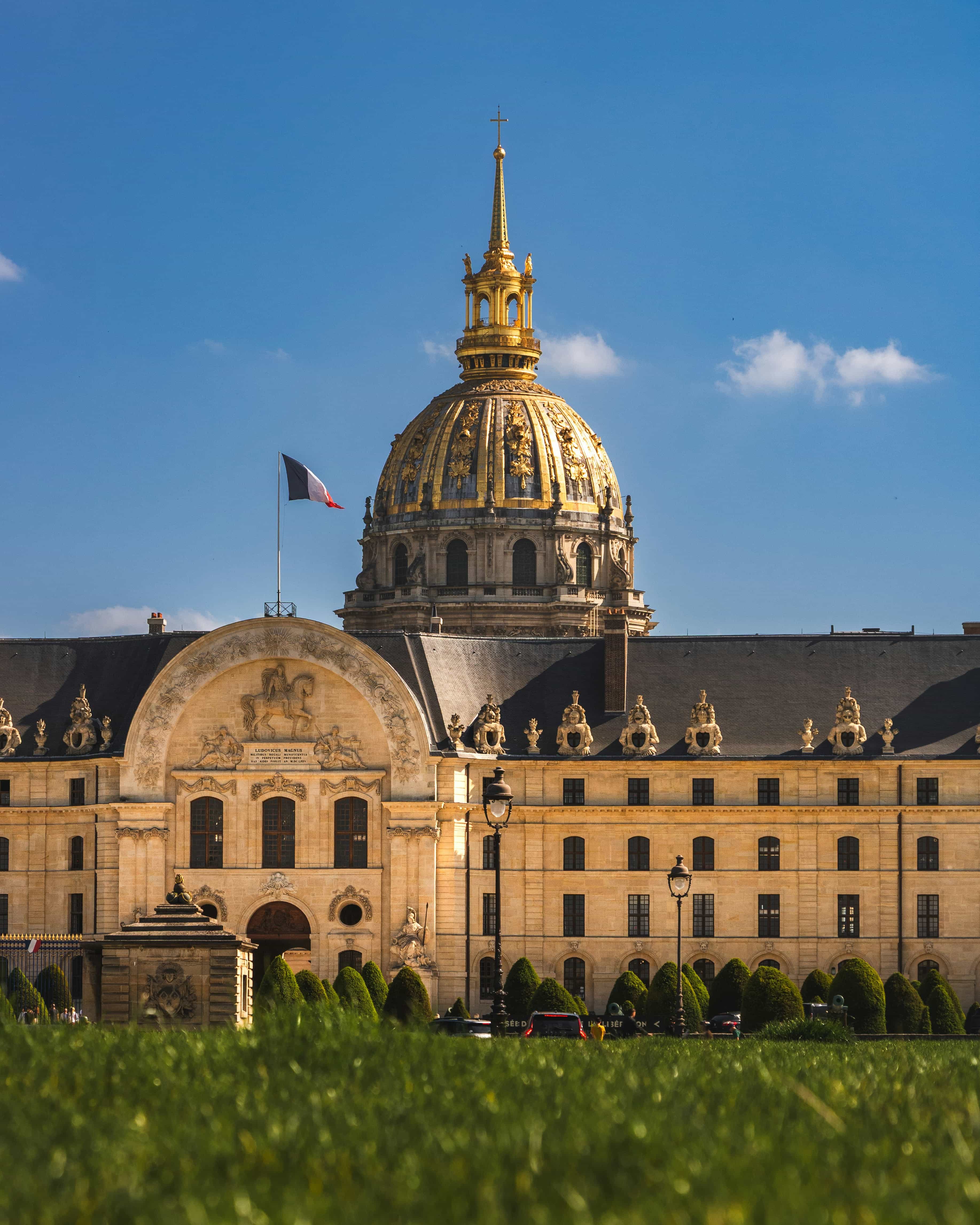Vue du quartier Invalides à Paris