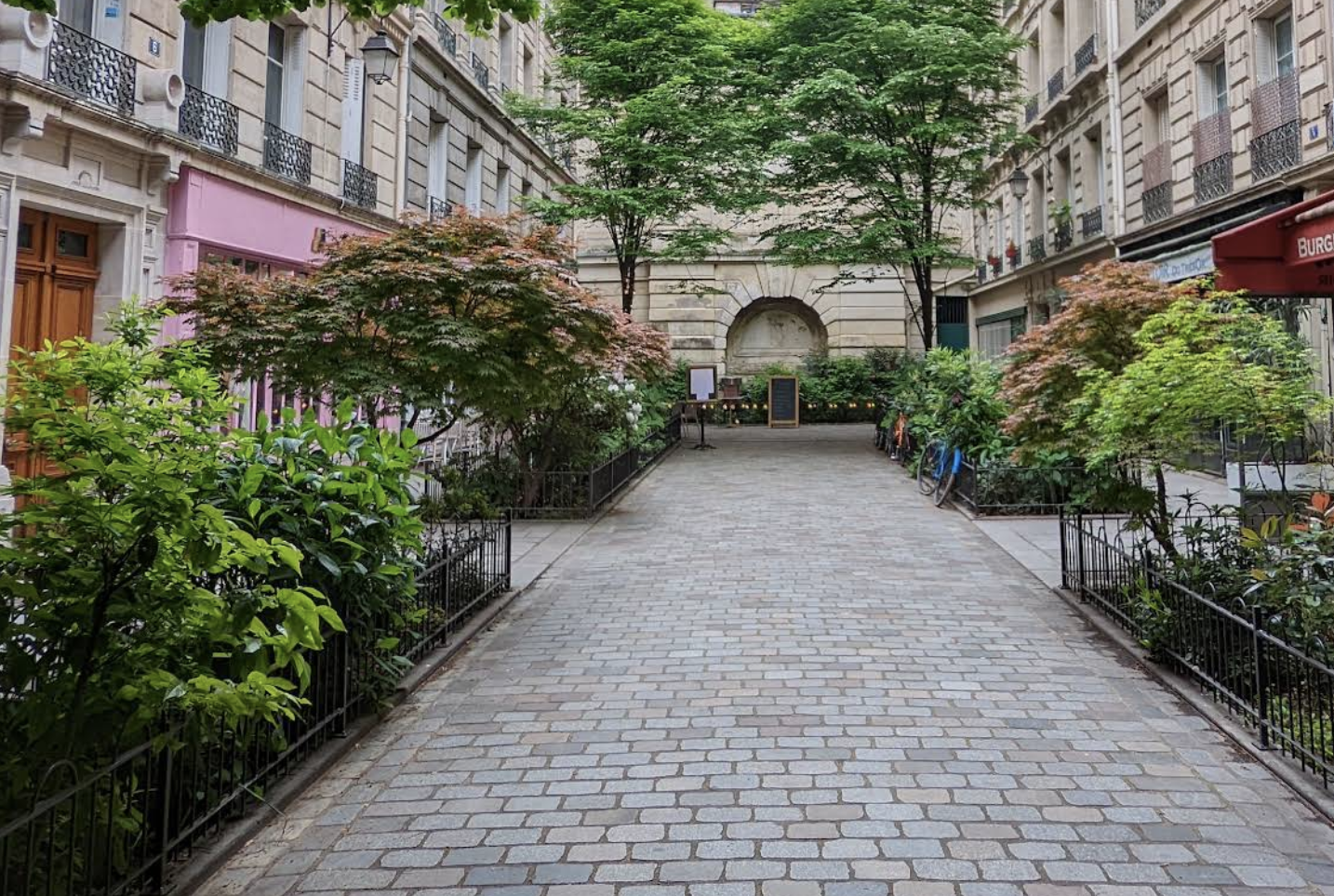 Vue du quartier Le Marais à Paris